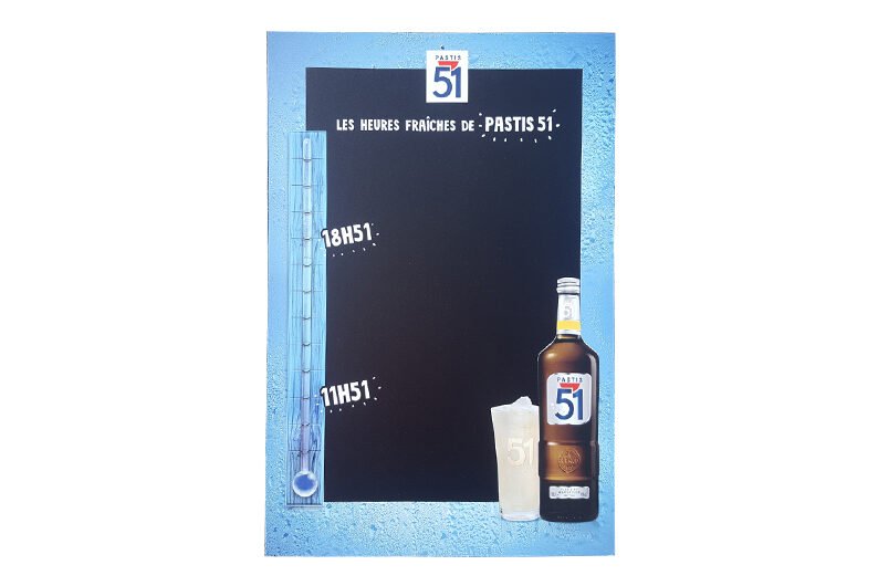 ardoise classique Pastis 51