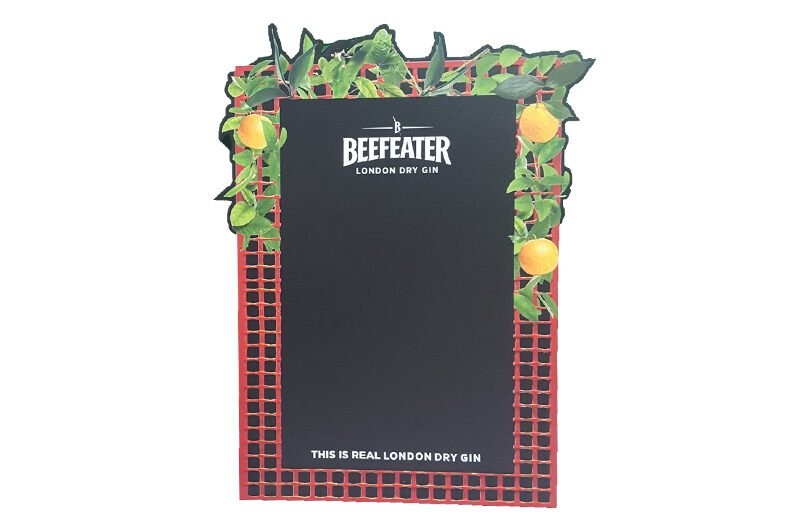 ardoise créative Beefeater