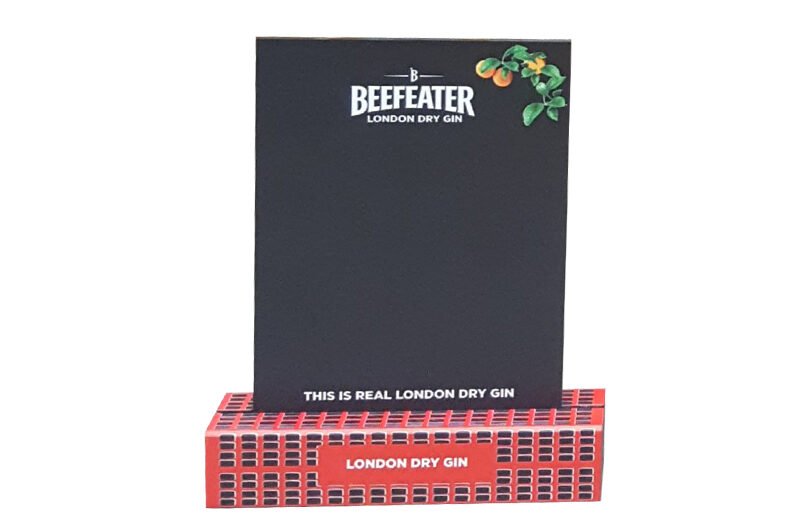 ardoise de table créative Beefeater