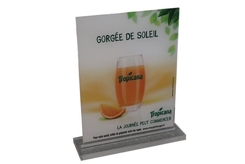 chevalet de table Tropicana