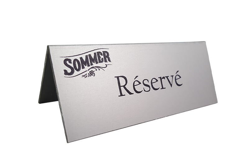 chevalet réservé Sommer