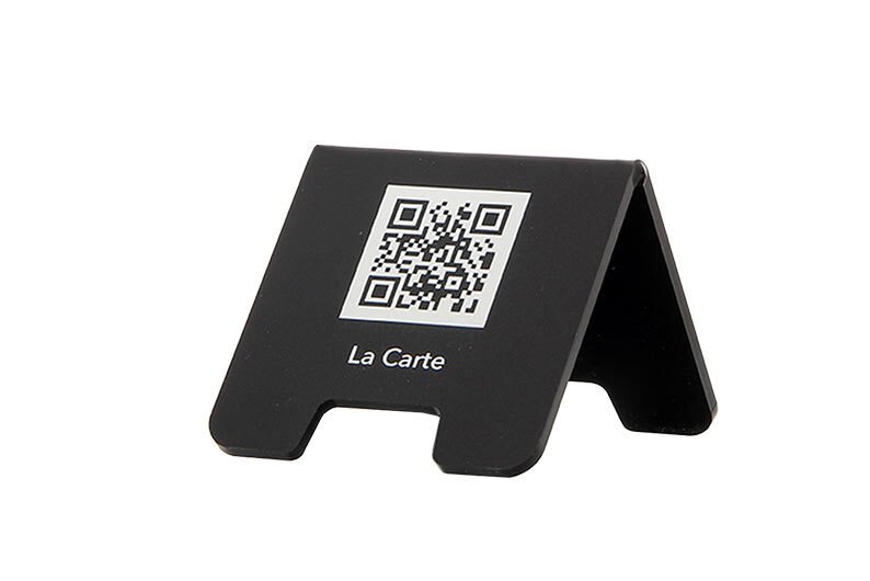 chevalet réservé QR code