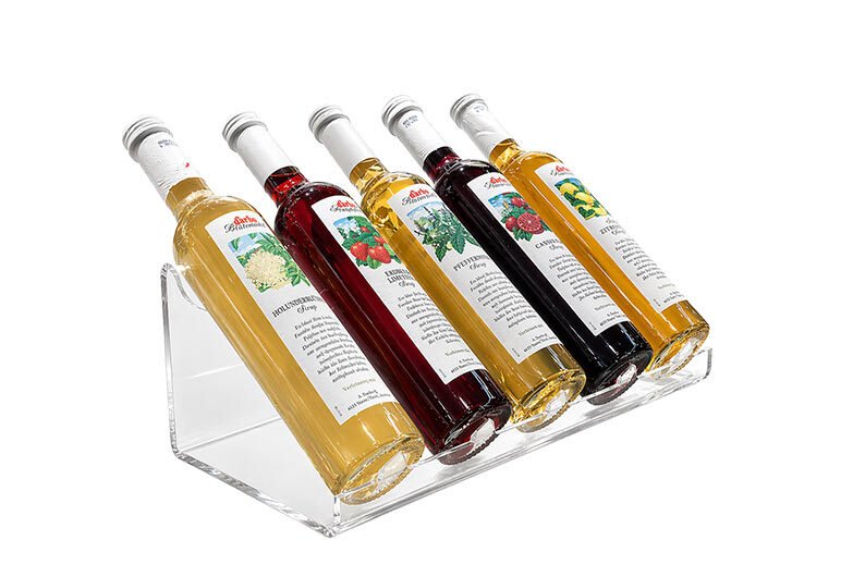 présentoir de comptoir pour bouteilles