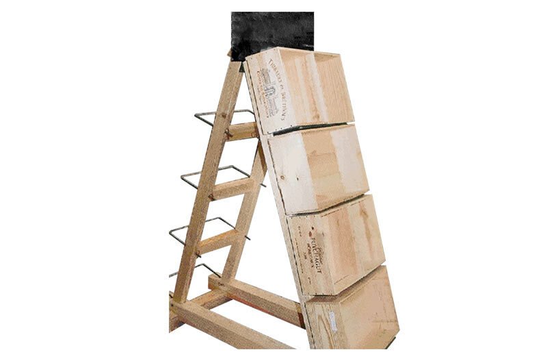 présentoir de sol Intermarché