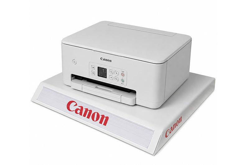 Présentoir de mise en avant Canon