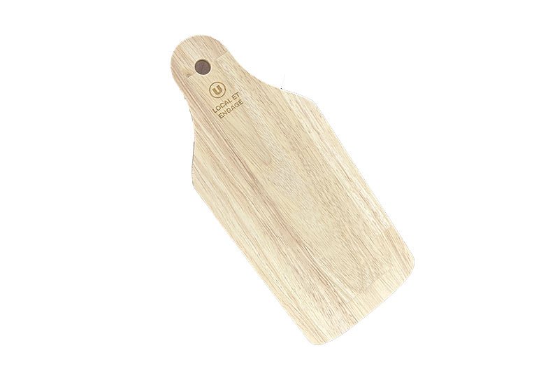 planche à découper marquée à chaud