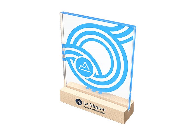 trophée plexi La Région