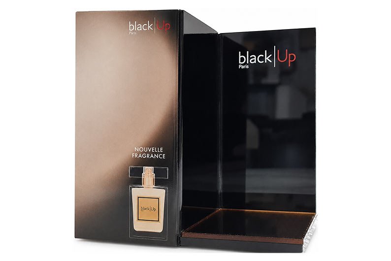 Présentoir de mise en avant black up