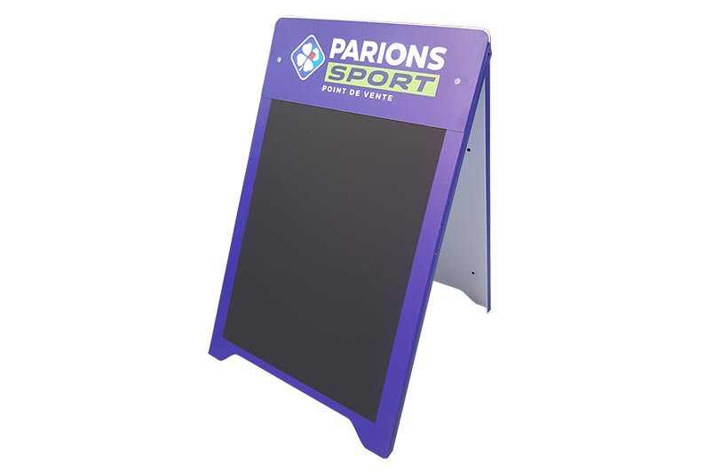 Stop trottoir créatif Parions Sport