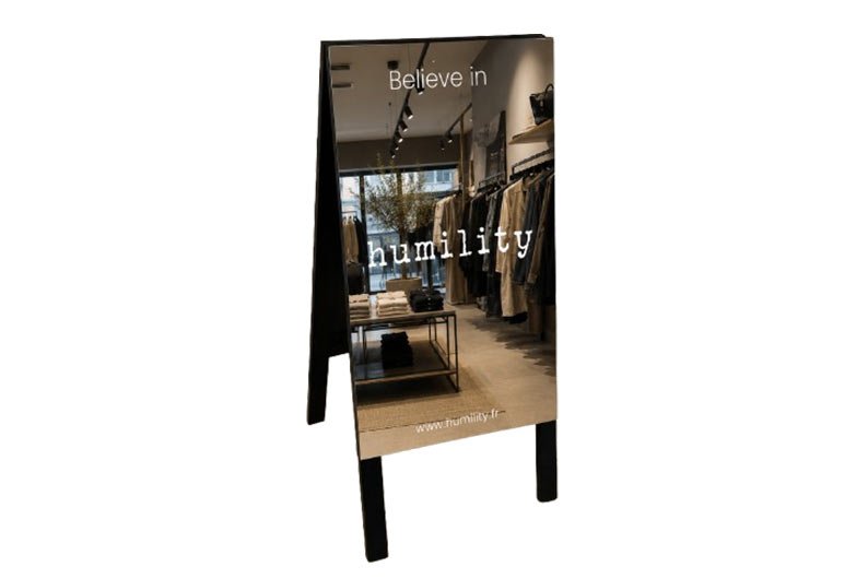 Stop trottoir miroir Humility