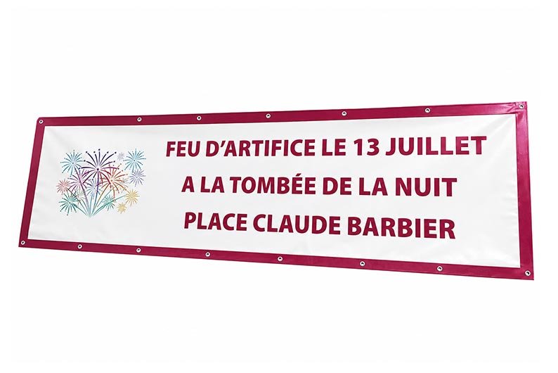 bâche feux