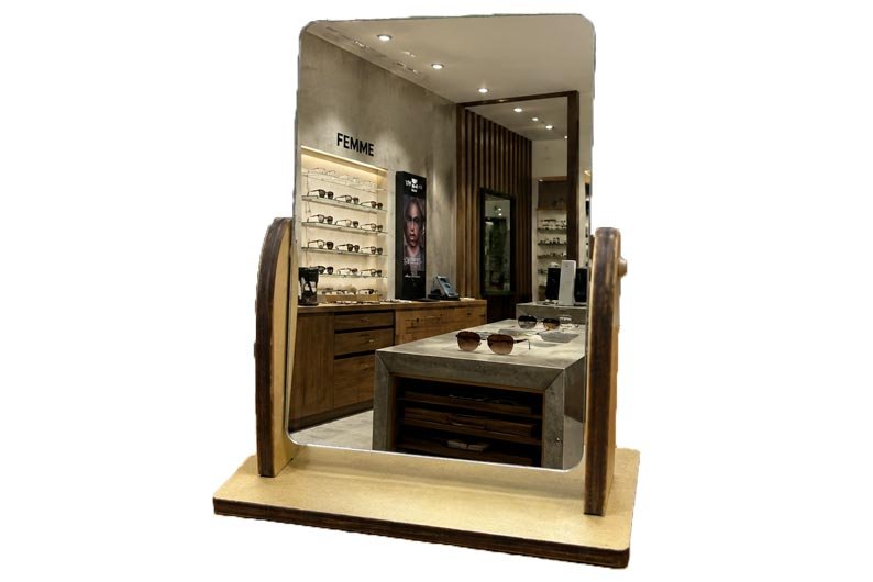 miroir à bascule