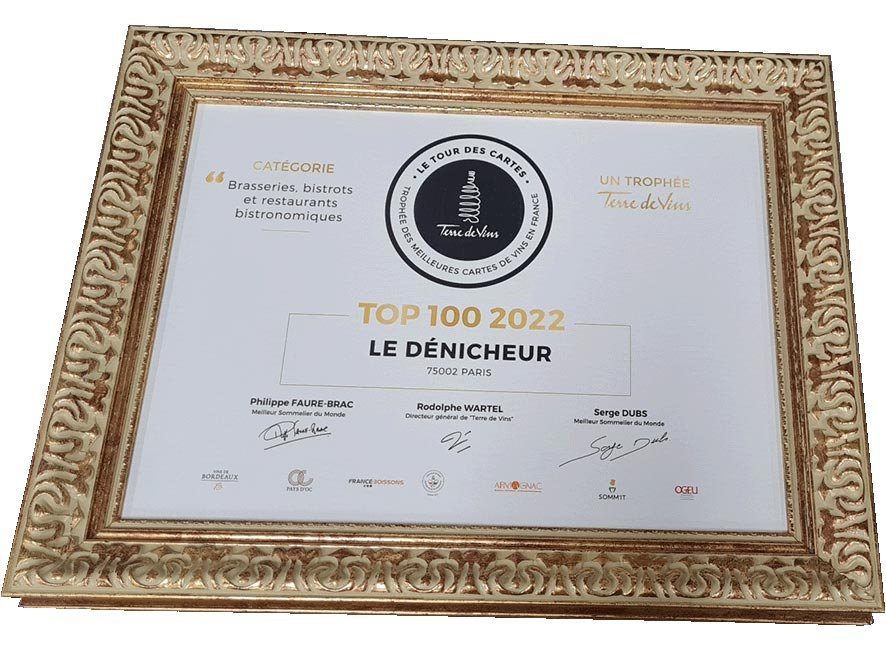 Encadrements de trophées