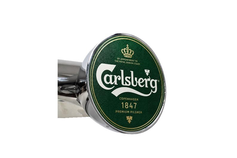 cavalier rond médaillon carlsberg