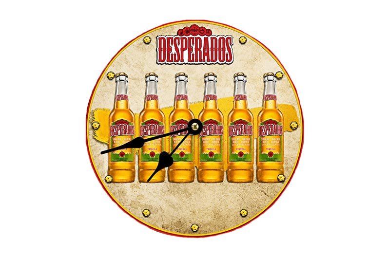 horloge mdf desperados