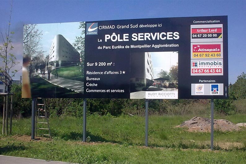 panneaux chantier